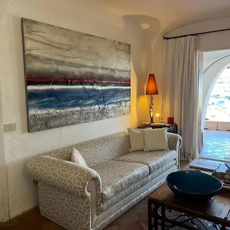Elegant House With Magnificent View Of The Harbor Porto Cervo